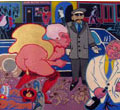 Zur alten Fotze, 1993, 145 x 210 cm